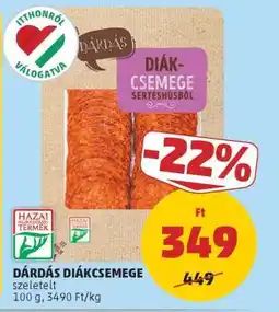 PENNY Dárdás Diákcsemege ajánlat