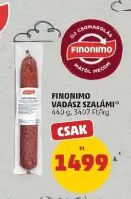 PENNY FINONIMO VADÁSZ SZALÁMI ajánlat
