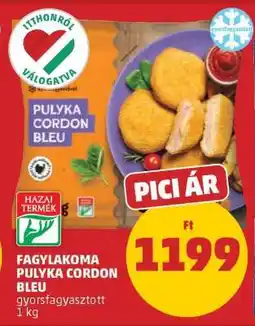 PENNY Fagylakoma Pulyka Cordon Bleu ajánlat
