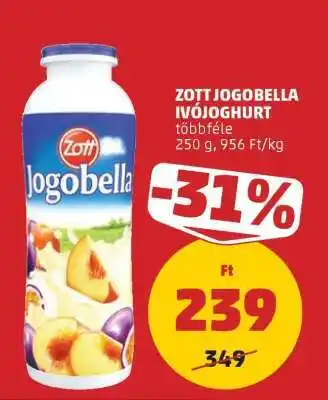 PENNY Zott Jogobella Ivójoghurt ajánlat