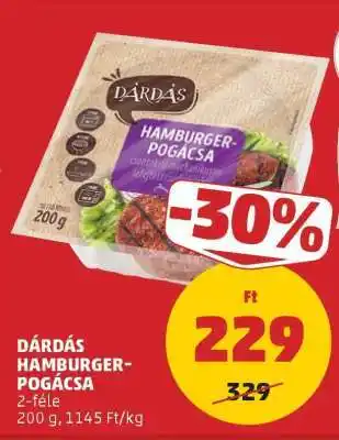 PENNY DÁRDÁS HAMBURGER-POGÁCSA ajánlat