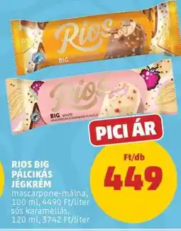 PENNY RIOS BIG PÁLCIKÁS JÉGKRÉM ajánlat