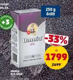 PENNY Omnia Silk Kávé ajánlat