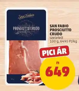 PENNY SAN FABIO PROSCIUTTO CRUDO ajánlat