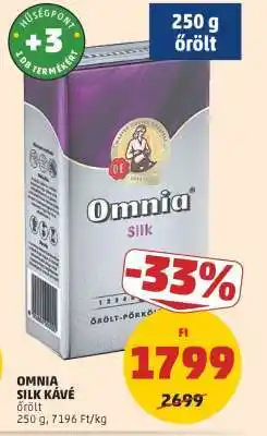 PENNY Omnia Silk Kávé ajánlat