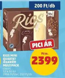PENNY RIOS MINI QUARTET JÉGKRÉM MULTIPACK ajánlat