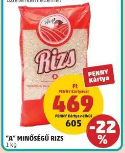 PENNY A Minőségű Rizs ajánlat