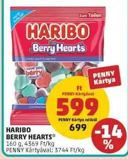 PENNY HARIBO BERRY HEARTS ajánlat