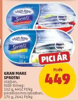 PENNY GRAN MARE SPROTNI ajánlat