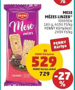 PENNY MESE MÉZES LINZER ajánlat