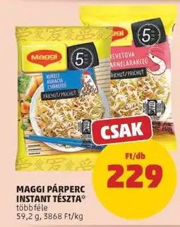 PENNY MAGGI Párperc Instant Tészta ajánlat