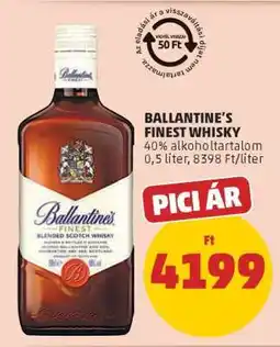 PENNY Ballantine's Finest Whisky ajánlat