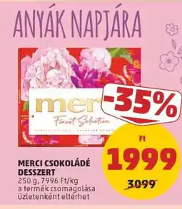 PENNY Merci Csokoládé Desszert ajánlat