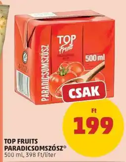 PENNY Top Fruits Paradicsomszósz ajánlat