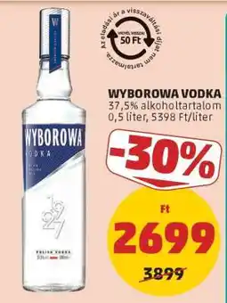 PENNY Wyborowa Vodka ajánlat