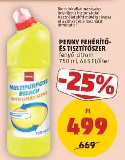 PENNY PENNY Fehérítő- és tisztítószer ajánlat