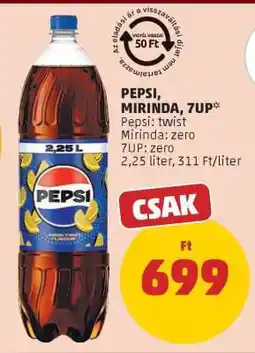 PENNY Pepsi, Mirinda, 7UP ajánlat