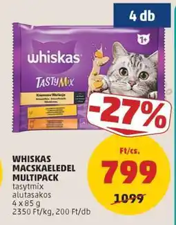 PENNY Whiskas Macskaeledel Multipack ajánlat
