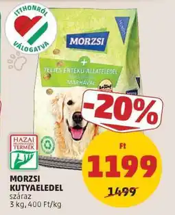 PENNY MORZSI KUTYAELEDEL ajánlat