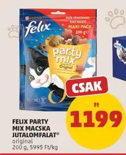 PENNY Felix Party Mix Macska Jutalomfalat ajánlat
