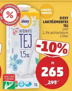 PENNY Sissy Laktózmentes Tej ajánlat
