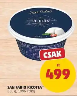 PENNY San Fabio Ricotta ajánlat