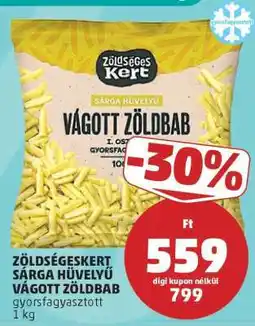 PENNY Zöldségeskert Sárga Hüvelyű Vágott Zöldbab ajánlat