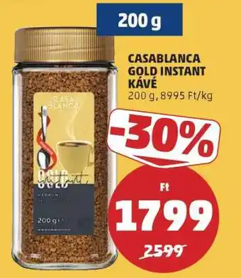 PENNY CASABLANCA GOLD INSTANT KÁVÉ ajánlat