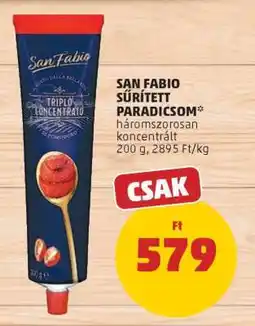 PENNY San Fabio Sűrített Paradicsom ajánlat