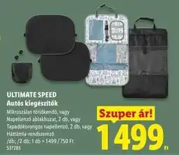 Lidl ULTIMATE SPEED Autós kiegészítők ajánlat