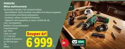 Lidl PARKSIDE Akkus multicsavarozó ajánlat