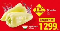 Lidl TV paprika ajánlat