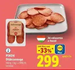 Lidl Pikok Diákcsemege ajánlat