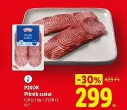 Lidl PIKOK ajánlat