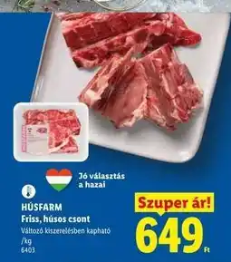 Lidl HÚSFARM ajánlat