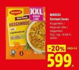 Lidl MAGGI Instant leves ajánlat