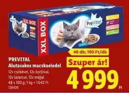 Lidl PREVITAL ajánlat