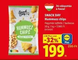 Lidl Snack Day Hummusz chips ajánlat