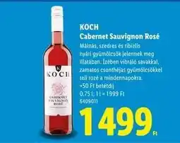 Lidl Koch Cabernet Sauvignon Rosé ajánlat
