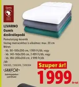 Lidl Livarno Gumis dzsörzélepedő ajánlat