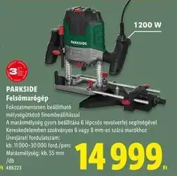 Lidl PARKSIDE Felsőmarógép ajánlat