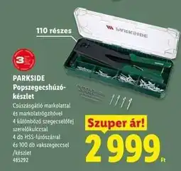 Lidl PARKSIDE Popszegecshúzó-készlet ajánlat