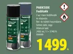 Lidl PARKSIDE Fedőlakk ajánlat