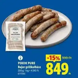 Lidl Pikok Pure ajánlat