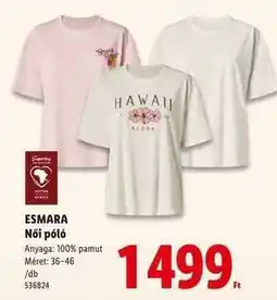 Lidl ESMARA ajánlat