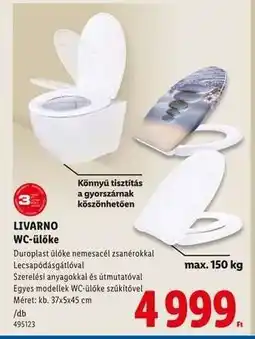 Lidl Livarno WC-ülőke ajánlat