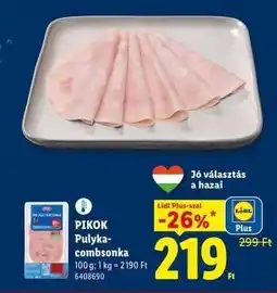 Lidl Pikok Pulykacombsonka ajánlat