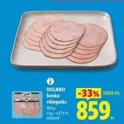 Lidl DULANO Sonka-válogatás ajánlat