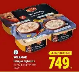 Lidl SOL&MAR ajánlat