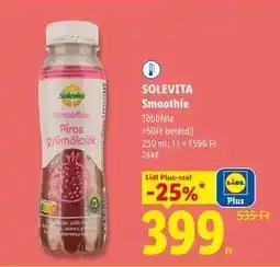 Lidl SOLEVITA Smoothie ajánlat
